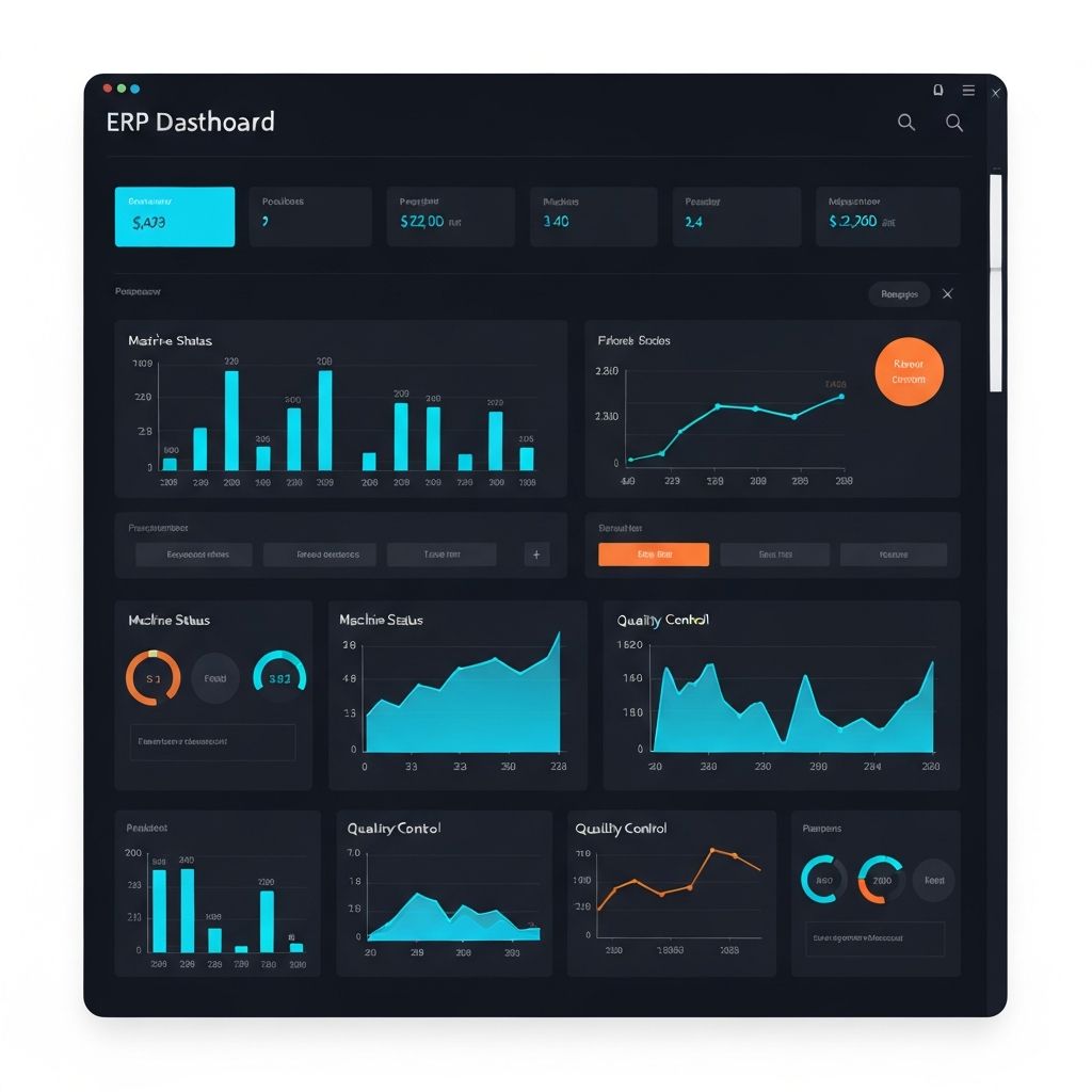 Corbiz Manufacturing Dashboard